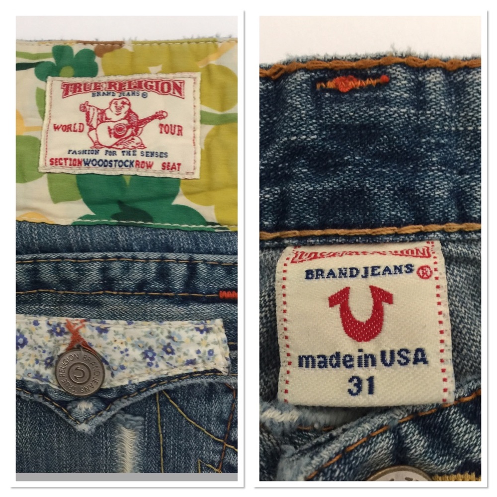 True Religion Jeans/Vintage - Picture 6 of 8
